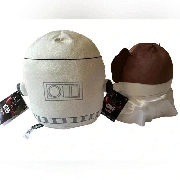 Star Wars Cuutopia Stormtrooper and Princess Leia Plush Toy Bundle - Picture 2 of 6